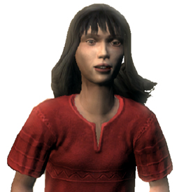 a picture of Anne's daughter, Grace